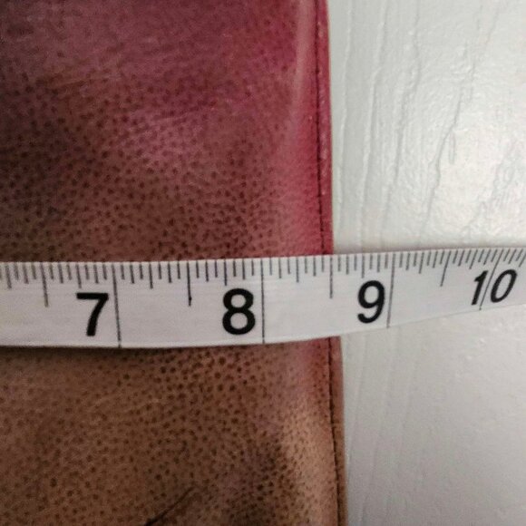 Anuschka Hand-painted Hummingbird Floral Leather Crossbody Bag - Picture 5 of 8